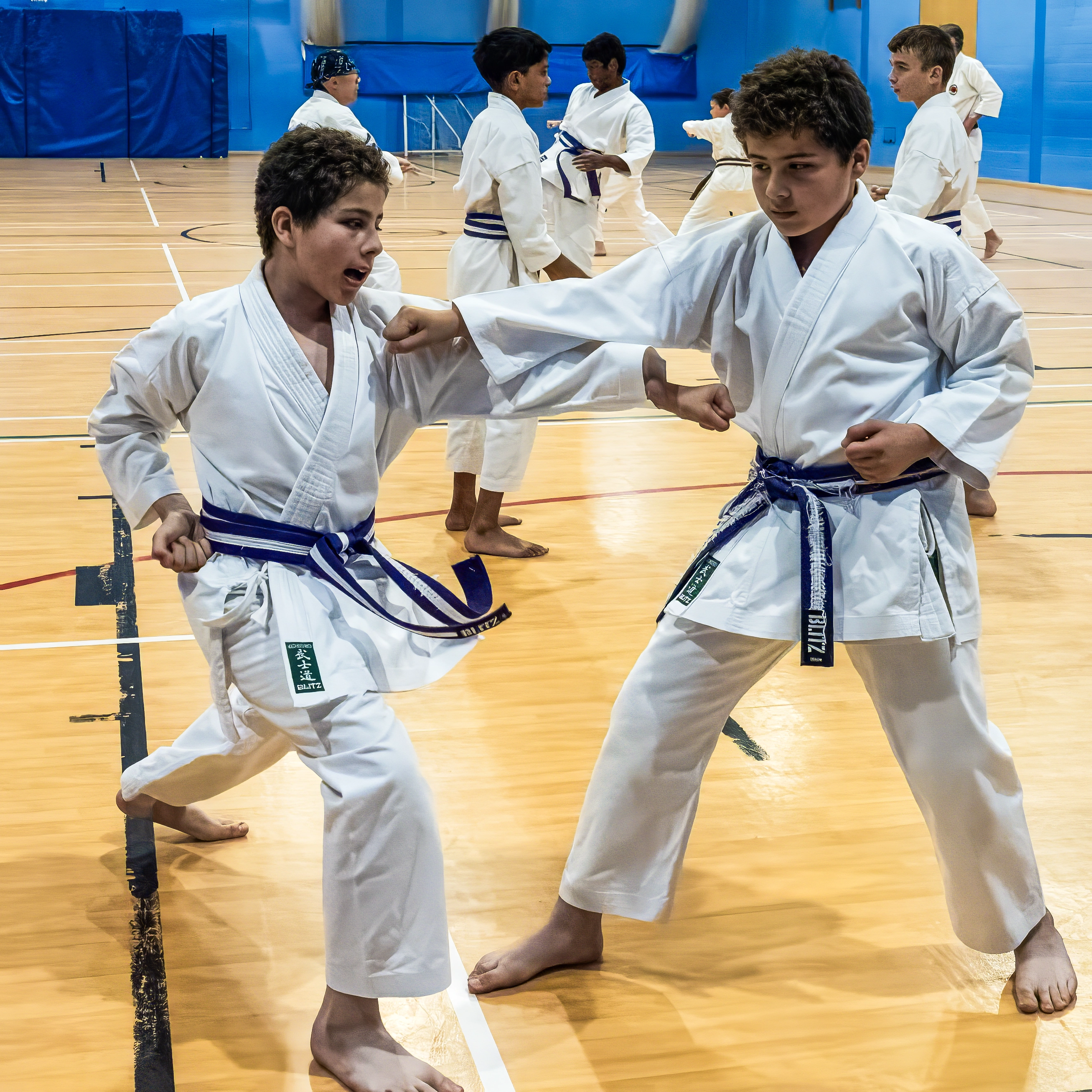 Kyōtō Shotokan Karate Dojo - Boys Karate Boys Karate grading at Kyoto Bristol